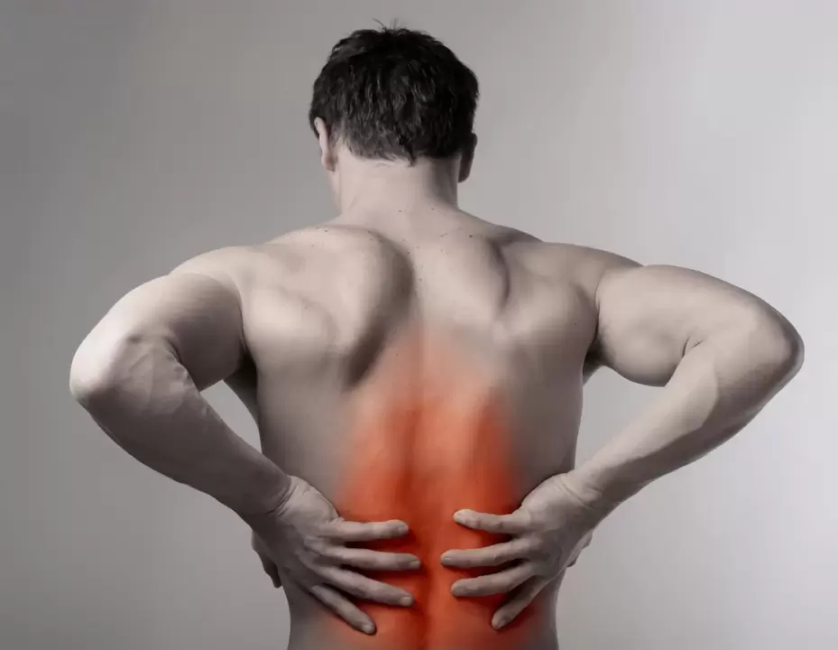Osteocondrosi della colonna vertebrale in un uomo